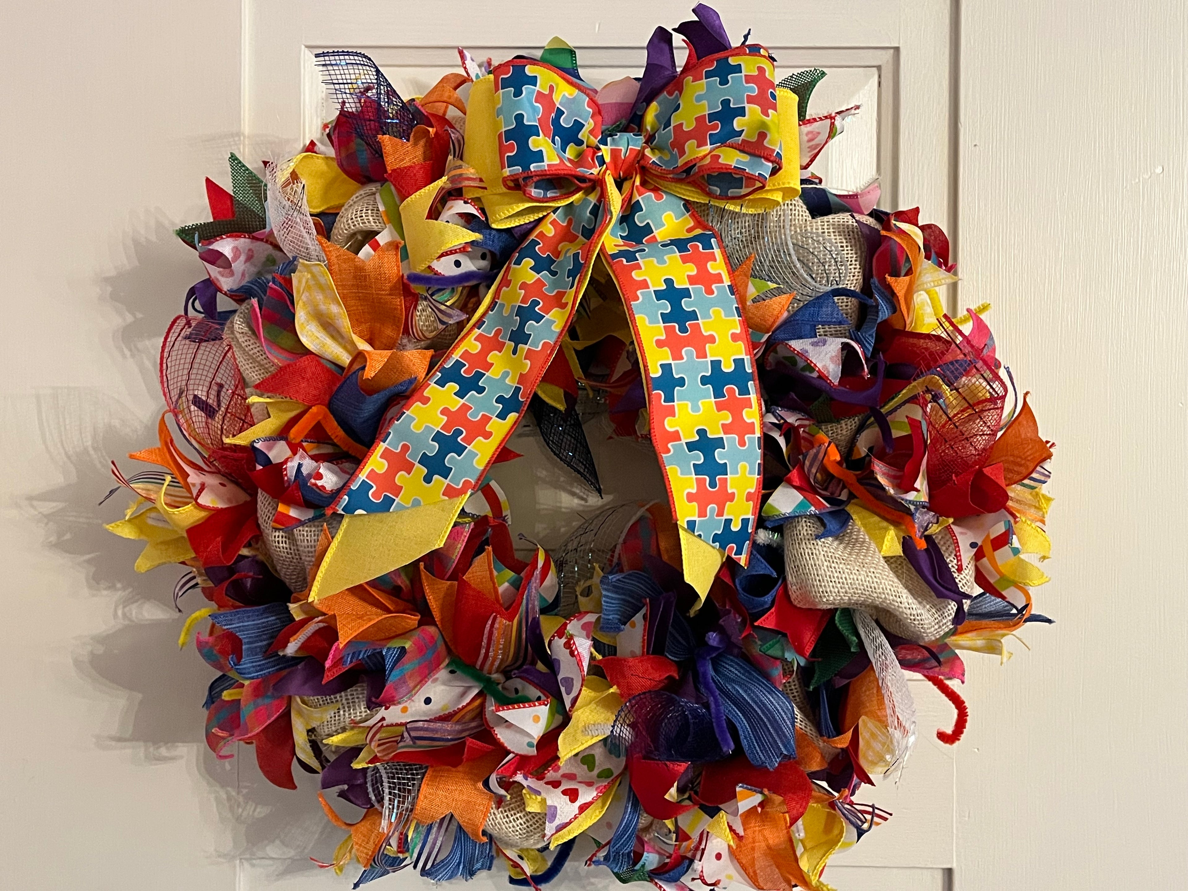 Celebrating You! Wreath (Autism spectrum)